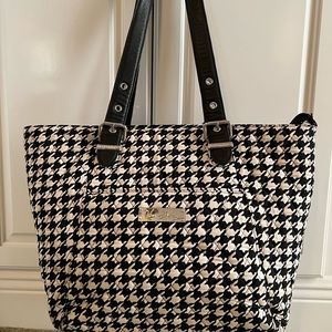 Vera Bradley houndstooth bag